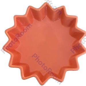 CHANTAL Pumpkin Orange Star Ceramic Bakeware
